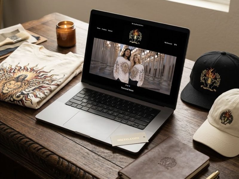 Branded merch store with custom printed apparel by 3 Day Prints Camarillo