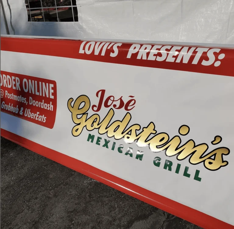 Custom signs and banners produced in Camarillo