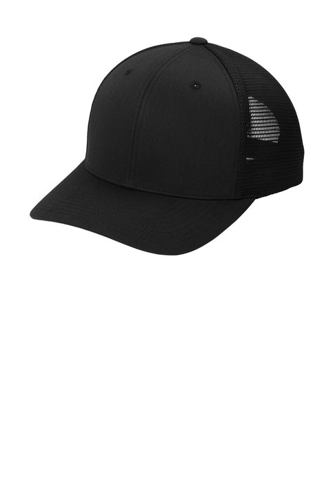 Port Authority C110 Flexfit 110 Mesh Cap in black